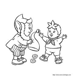 Coloring page: Noddy (Cartoons) #44716 - Free Printable Coloring Pages