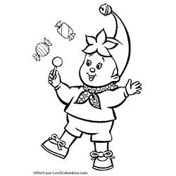 Coloring page: Noddy (Cartoons) #44742 - Free Printable Coloring Pages