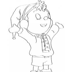 Coloring page: Noddy (Cartoons) #44751 - Free Printable Coloring Pages