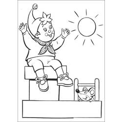 Coloring page: Noddy (Cartoons) #44774 - Printable coloring pages