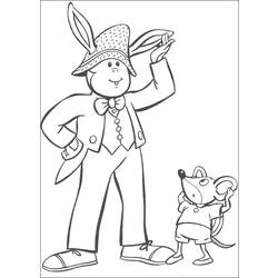 Coloring page: Noddy (Cartoons) #44777 - Free Printable Coloring Pages