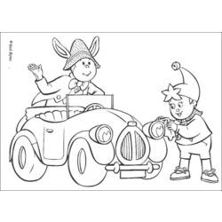 Coloring page: Noddy (Cartoons) #44799 - Free Printable Coloring Pages