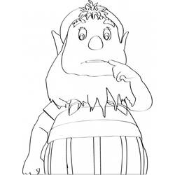 Coloring page: Noddy (Cartoons) #44801 - Free Printable Coloring Pages