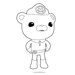 Coloring page: Octonauts (Cartoons) #40573 - Printable coloring pages