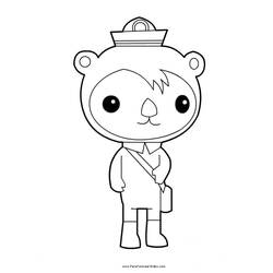 Coloring page: Octonauts (Cartoons) #40591 - Printable coloring pages