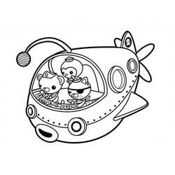Coloring page: Octonauts (Cartoons) #40602 - Printable coloring pages
