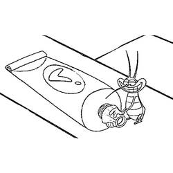Coloring page: Oggy and the Cockroaches (Cartoons) #37871 - Free Printable Coloring Pages