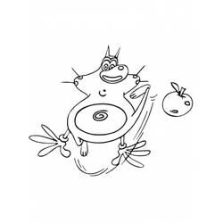 Coloring page: Oggy and the Cockroaches (Cartoons) #37920 - Free Printable Coloring Pages