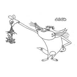 Coloring page: Oggy and the Cockroaches (Cartoons) #37995 - Free Printable Coloring Pages
