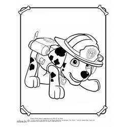 Coloring page: Paw Patrol (Cartoons) #44243 - Printable coloring pages