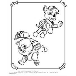 Coloring page: Paw Patrol (Cartoons) #44255 - Free Printable Coloring Pages