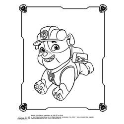 Coloring page: Paw Patrol (Cartoons) #44261 - Printable coloring pages