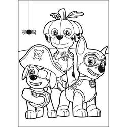 Coloring page: Paw Patrol (Cartoons) #44266 - Free Printable Coloring Pages