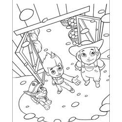 Coloring page: Paw Patrol (Cartoons) #44332 - Free Printable Coloring Pages