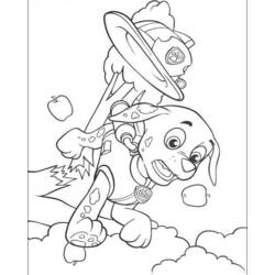Coloring page: Paw Patrol (Cartoons) #44345 - Printable coloring pages
