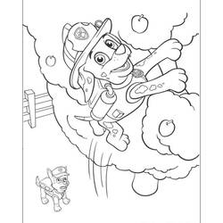 Coloring page: Paw Patrol (Cartoons) #44354 - Free Printable Coloring Pages