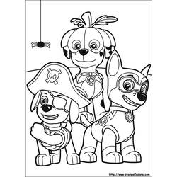 Coloring page: Paw Patrol (Cartoons) #44377 - Free Printable Coloring Pages