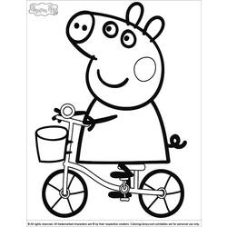 Coloring page: Peppa Pig (Cartoons) #43912 - Free Printable Coloring Pages