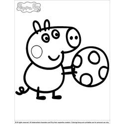 Coloring page: Peppa Pig (Cartoons) #43915 - Free Printable Coloring Pages