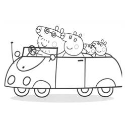 Coloring page: Peppa Pig (Cartoons) #43916 - Printable coloring pages