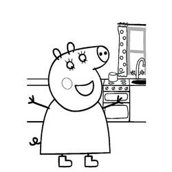 Coloring page: Peppa Pig (Cartoons) #43917 - Free Printable Coloring Pages