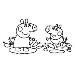 Coloring page: Peppa Pig (Cartoons) #43923 - Free Printable Coloring Pages