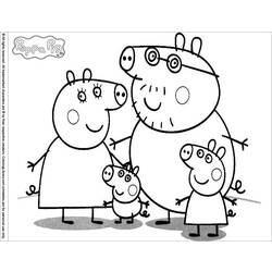 Coloring page: Peppa Pig (Cartoons) #43938 - Printable coloring pages