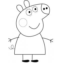 Coloring page: Peppa Pig (Cartoons) #43948 - Free Printable Coloring Pages