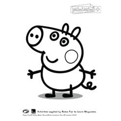 Coloring page: Peppa Pig (Cartoons) #43958 - Free Printable Coloring Pages