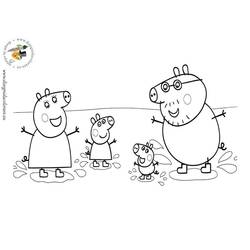 Coloring page: Peppa Pig (Cartoons) #43972 - Printable coloring pages
