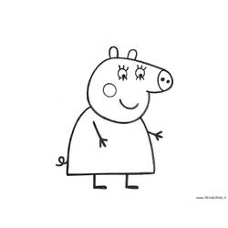 Coloring page: Peppa Pig (Cartoons) #43982 - Free Printable Coloring Pages