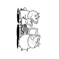 Coloring page: Peppa Pig (Cartoons) #43986 - Free Printable Coloring Pages