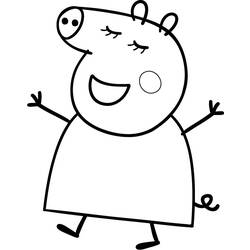 Coloring page: Peppa Pig (Cartoons) #43993 - Free Printable Coloring Pages