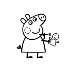 Coloring page: Peppa Pig (Cartoons) #43999 - Free Printable Coloring Pages