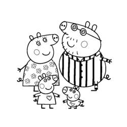 Coloring page: Peppa Pig (Cartoons) #44029 - Free Printable Coloring Pages