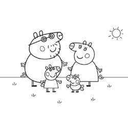 Coloring page: Peppa Pig (Cartoons) #44041 - Free Printable Coloring Pages