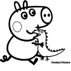 Coloring page: Peppa Pig (Cartoons) #44057 - Printable coloring pages