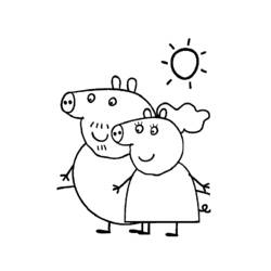 Coloring page: Peppa Pig (Cartoons) #44070 - Free Printable Coloring Pages