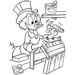Coloring page: Picsou (Cartoons) #31778 - Printable coloring pages