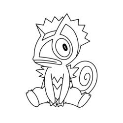Coloring page: Pokemon (Cartoons) #24663 - Printable coloring pages
