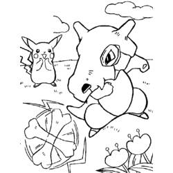Coloring page: Pokemon (Cartoons) #24690 - Free Printable Coloring Pages