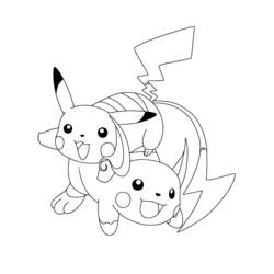 Coloring page: Pokemon (Cartoons) #24707 - Free Printable Coloring Pages