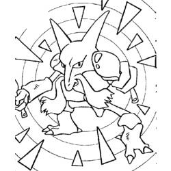 Coloring page: Pokemon (Cartoons) #24719 - Free Printable Coloring Pages
