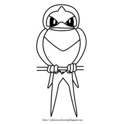 Coloring page: Pokemon (Cartoons) #24773 - Printable coloring pages