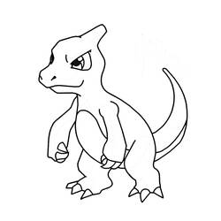 Coloring page: Pokemon (Cartoons) #24778 - Printable coloring pages