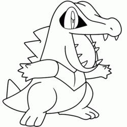Coloring page: Pokemon (Cartoons) #24785 - Printable coloring pages