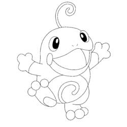 Coloring page: Pokemon (Cartoons) #24810 - Free Printable Coloring Pages