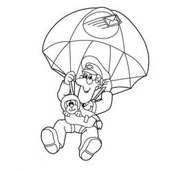 Coloring page: Postman Pat (Cartoons) #49480 - Free Printable Coloring Pages