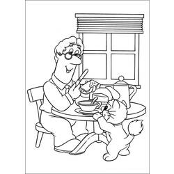 Coloring page: Postman Pat (Cartoons) #49491 - Free Printable Coloring Pages