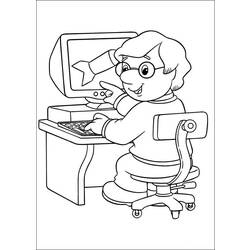Coloring page: Postman Pat (Cartoons) #49495 - Free Printable Coloring Pages